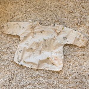 +PEHR+ Water repellent woodland baby smock